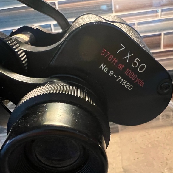 Penncrest Vintage 7 X 50 # 9-71320 Binoculars, 376ft @ 1000 yards - Picture 7 of 8